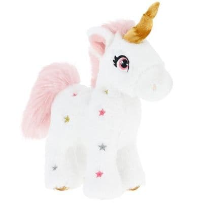 Keeleco Soft Toy Unicorns - White