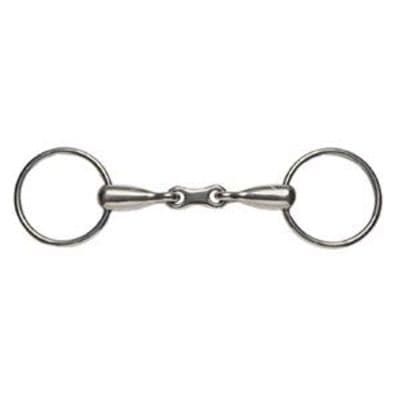 Korsteel French Link Training Thick Loose Ring Snaffle