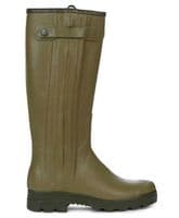Le Chameau Mens Chasseur Neoprene Wellington - Iconic Green