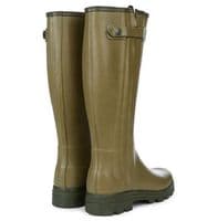 Le Chameau Mens Chasseur Neoprene Wellington - Iconic Green