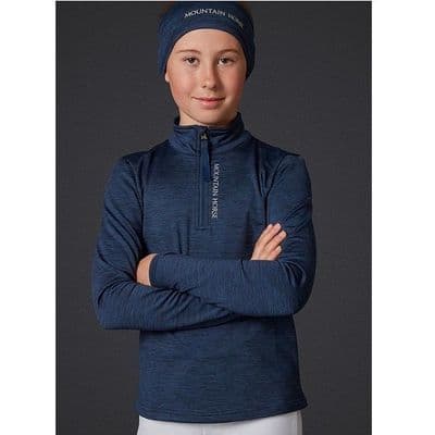 Mountain Horse Junior Sem Tech Fleece - Navy
