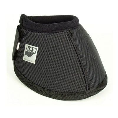 New Equine Wear Double Closure Overreach Boots - Black