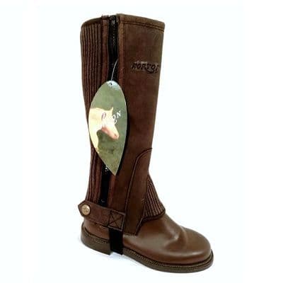 Norton Fleece Lined Amara Junior Chaps - Brown