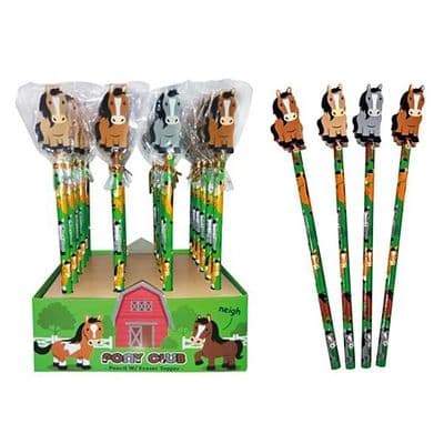 Pony Club Pony Pencil & Eraser