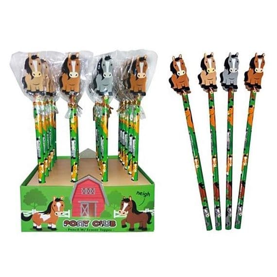 Pony Club Pony Pencil & Eraser