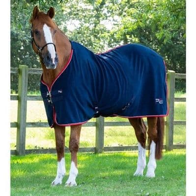 Premier Equine Asure Fleece Cooler Rug - Navy