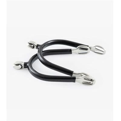 Premier Equine Rubber Covered Roller Ball  Spurs