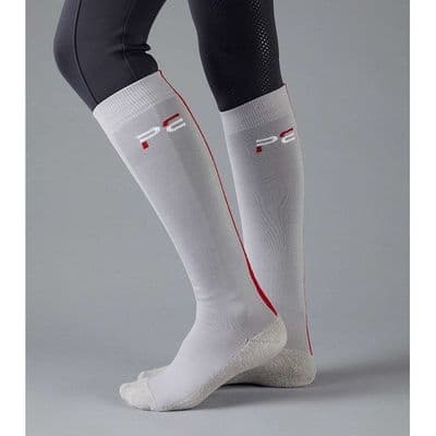 Premier Equine Sports Highlight Riding Socks - Grey