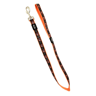 Rogz Classic Fancy Dress Dog Lead - Retro Rex Orange