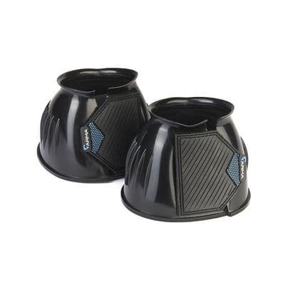 Shires ARMA Gloss Over Reach Boots - Black