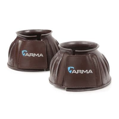 Shires ARMA Touch Close Over Reach Boots - Brown