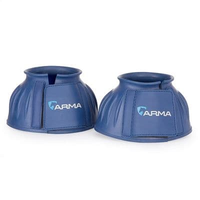 Shires ARMA Touch Close Over Reach Boots - Royal Blue