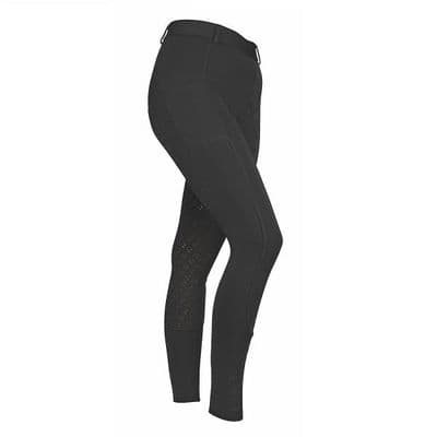 Shires Aubrion Albany Junior Riding Tights - Black