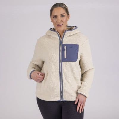 Shires Aubrion Clement Fleece Jacket - Natural