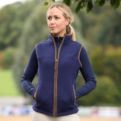 Shires Aubrion Core Fleece Gilet - Navy