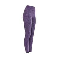 Shires Aubrion Non-Stop Riding Tights - Purple