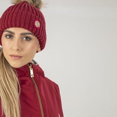 Shires Aubrion Team Winter Hat - Red