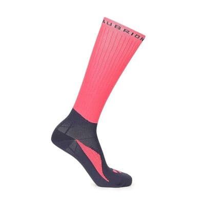 Shires Aubrion Tempo Tech Socks - Coral