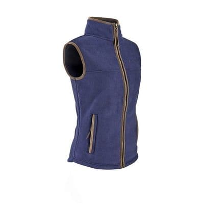 Shires Aubrion Young Rider Core Fleece Gilet - Navy