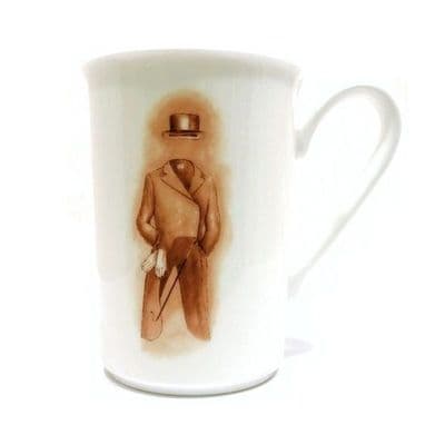 Shires Bone China Mug with Sepia Design