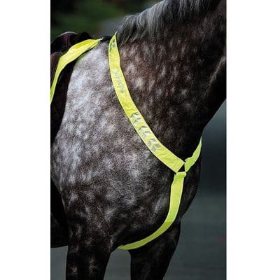 Shires EQUI-FLECTOR® Breastplate - Yellow