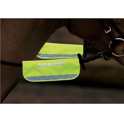 Shires EQUI-FLECTOR® Bridle Bands - Yellow