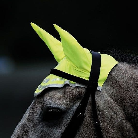 Shires EQUI-FLECTOR® Fly Veil - Yellow
