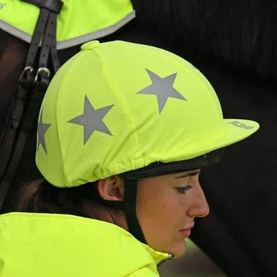 Shires EQUI-FLECTOR® Hat Cover - Yellow