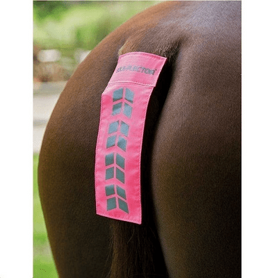 Shires EQUI-FLECTOR® Tail Strap - Pink