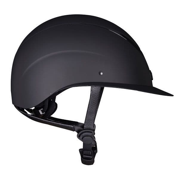 Shires Karben Elisa Ellipse Riding Hat - Black/Silver