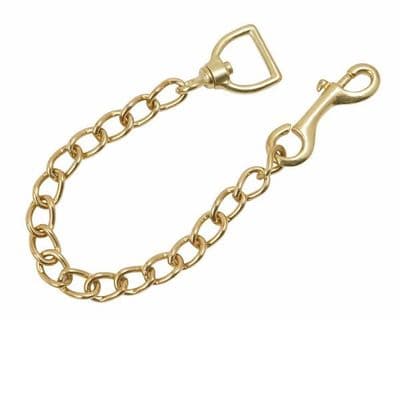 Shires Lead Rein Chain - Brass Plated (18