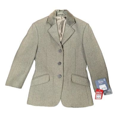 Shires Malvern Junior Tweed Jacket - Green
