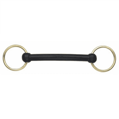 Shires Rubber Covered Overcheck Bradoon