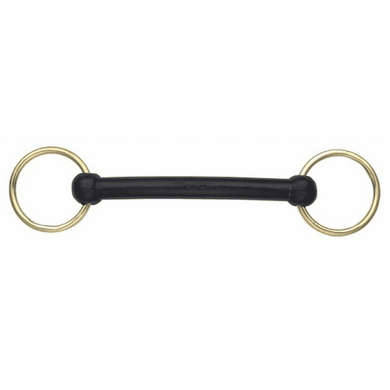 Shires Rubber Covered Overcheck Bradoon