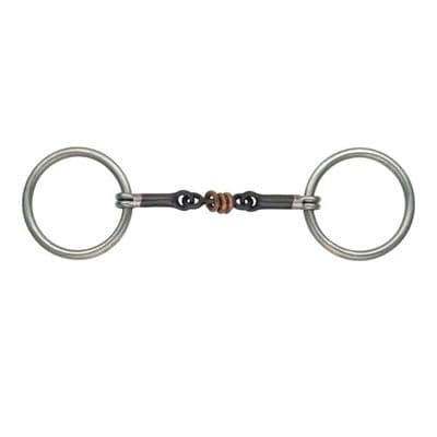 Shires Sweet Iron Copper Roller Snaffle