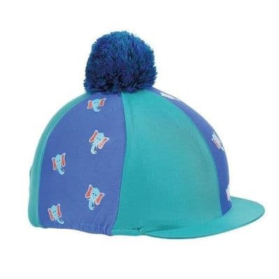 Shires Tikaboo Hat Cover - Elephant Print