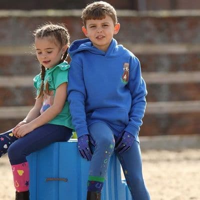 Shires Tikaboo Junior Hoodie - Blue