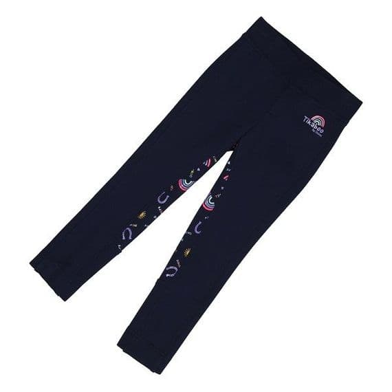Shires Tikaboo Junior Jodhpurs - Midnight with Rainbows