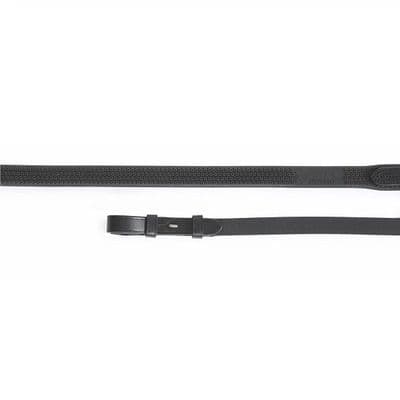 Shires Velociti GARA Eventa Rubber Grip Reins - Black