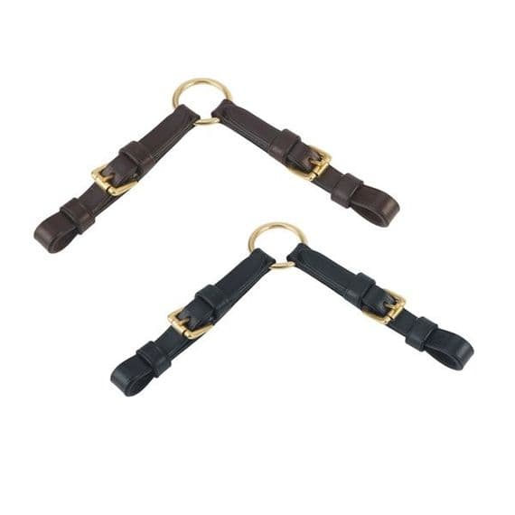 Shires Velociti GARA Leather Coupling