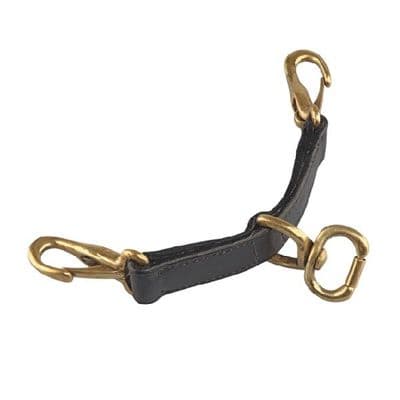 Shires Velociti GARA Leather Newmarket Attachment - Black