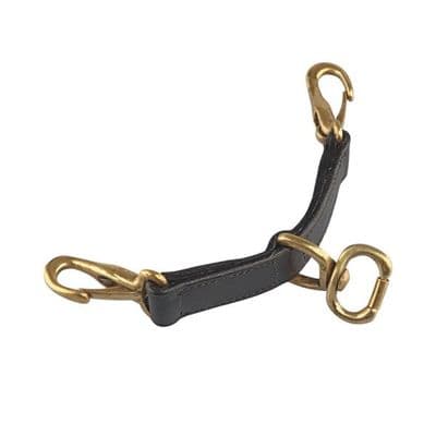 Shires Velociti GARA Leather Newmarket Attachment - Havana
