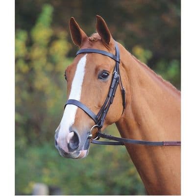 Shires Velociti GARA Plain Bridle - Black