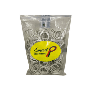 Smart Super Thick Plaiting Bands - White