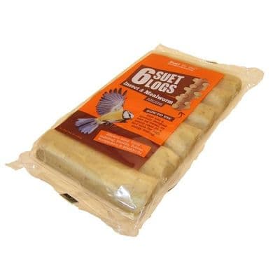 Suet To Go Logs Insect  Pack of Six