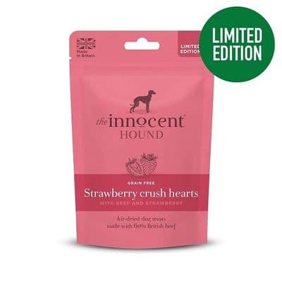 The Innocent Hound Strawberry Crush Hearts - 70g
