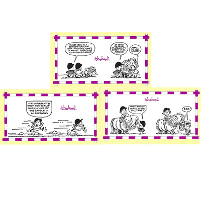 Thelwell Pony Blank Greetings Cards Pack of Three