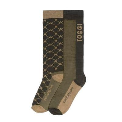 Toggi Eloise Socks  - Green (Pack of Two)