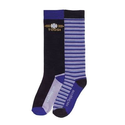 Toggi  Madison Socks - Navy (Pack of Two)