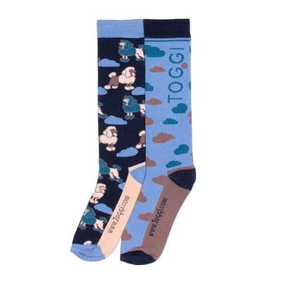 Toggi Rhonda Socks  - Navy Sky (Pack of Two)